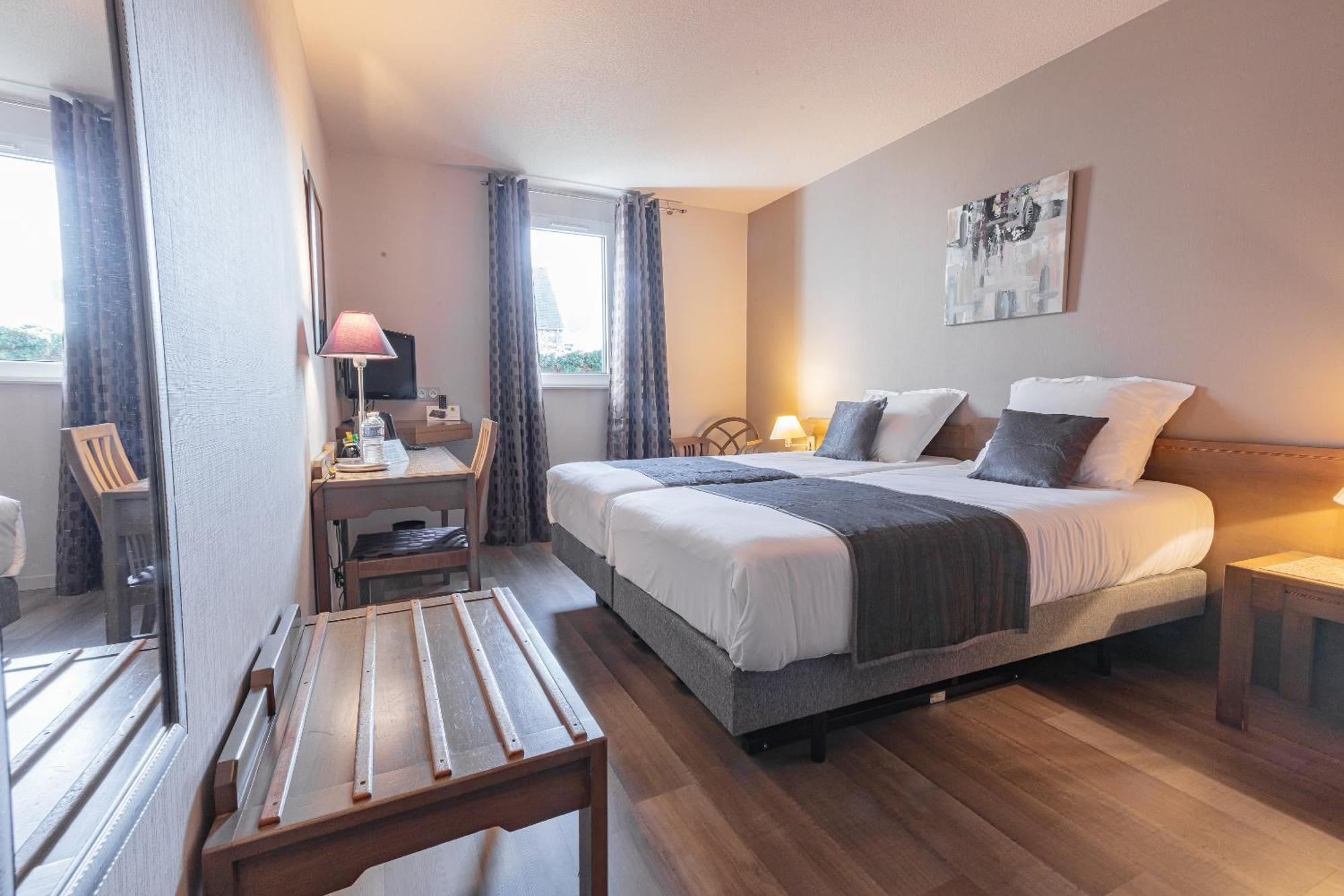 Logis Hotel La Grassinais סן מלו חדר תמונה
